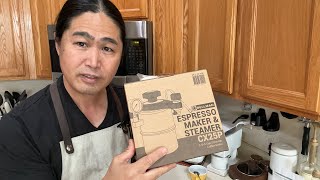 First Look  Bellman Espresso Maker and Steamer CX25P [upl. by Gregorius]