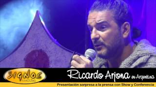 Ricardo Arjona Sorprendio Argentina [upl. by Beverley]