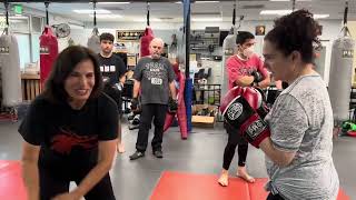 Boxing with Graciela Casillas 72324 [upl. by Nossaj278]