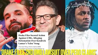 Drake SUES UMG AGAIN FOR DEFAMATION LAWSUIT Over Allowing Kendrick Lamar To Call Him A Pedophile [upl. by Acirederf]