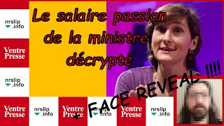 Amélie OudéaCastéra  décryptage de son salaire passion  FACE REVEAL [upl. by Nonnahsal258]