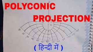 polyconic projection [upl. by Cherice]