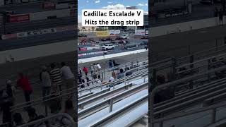 Escalade V hits the track 😳 [upl. by Anna-Diana42]