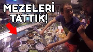 Hiç Tatmadığımız İlginç Mezeleri Tattık [upl. by Ylatan]