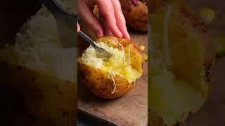 Kumpir  Turkish Baked Potatoes shorts kumpir turkishfood [upl. by Arand]