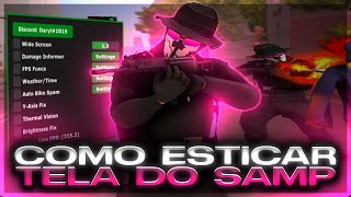 SAIU COMO ESTICAR A TELA DO SEU GTA SAMP NO PC cacmods [upl. by Aisital]