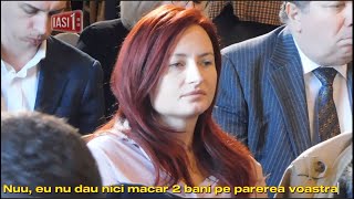 RALUCA ALEXE LA DEPUNEREA JURAMANTULUI DE CATRE COSTEL ALEXE [upl. by Ambrosio]