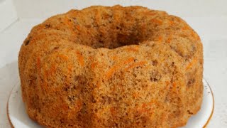 HAVUÇLU TARÇINLI CEVİZLİ KEK🥧  Carrot Cinnamon Cake ✅ [upl. by Ainuj]