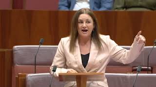 Senator Jacqui Lambie addresses the Australian Senate about Rising Antisemitism [upl. by Orozco]