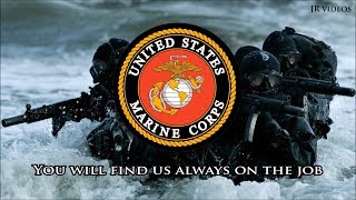 The Marines Hymn lyrics  USMC hymn [upl. by Musetta]