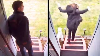 Navy SEAL Sick Of Evil Porch Pirates Builds The Perfect Trap [upl. by Hylan]