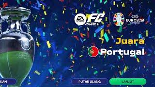 FC MOBILE  PORTUGAL VS ITALY 31 gameplay fcmobile [upl. by Eelamme]