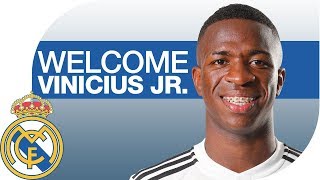 Vinicius Jr  NEW REAL MADRID PLAYER [upl. by Cirdec]