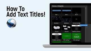 How to Add Text Titles on Openshot easy [upl. by Romy]