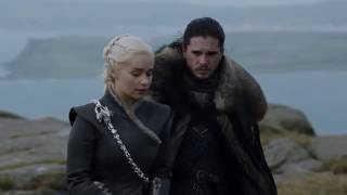 Jon Snow amp Daenerys Targaryen  Fire Meet Gasoline Jonerys [upl. by Bathulda625]