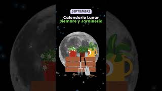 🌕📅 Calendario Lunar de Siembra Septiembre 2024 🌱🚜 jardinería luna [upl. by Wilhelmina626]