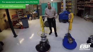 The Differences Between Floor Buffers and Burnishers [upl. by Elolcin]