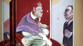 Francis Bacon’s Two Greatest Obsessions  Francis Bacons Study of Red Pope 1962 2nd version [upl. by Nayd610]