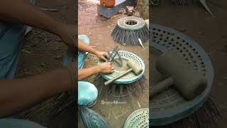 How street sweeper brushes are made [upl. by Nilyam]