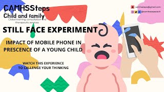 Use of mobile phone  still face experiment [upl. by Anirehtak478]