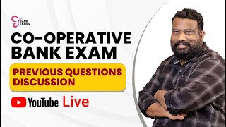 CO  OPERATIVE BANK EXAM  PREVIOUS YEAR QUESTION PAPER DISCUSSION  BANK EXAM 2023 [upl. by Tella179]