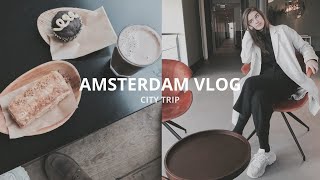 TRAVEL VLOG  Amsterdam  Vegan Food Anne Frank Museum und Second Hand Shopping [upl. by Marpet]