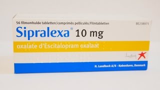 Escitalopram Sipralexa [upl. by Leihcey200]