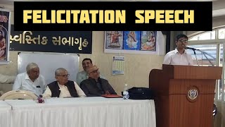 Felicitation speech at Gujarati samaj motivationalspeech [upl. by Ramahs532]