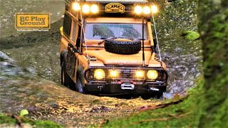 Camel Trophy D110 Defender D1RC a Trip in the City [upl. by Airdua972]