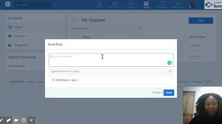 Edmodo  Sharing a Quiz with Teachers [upl. by Namdor]