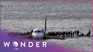 Real Footage Of The Miracle On The Hudson The Story Of Captain Sully 4K  Mayday [upl. by Ahsuatan408]