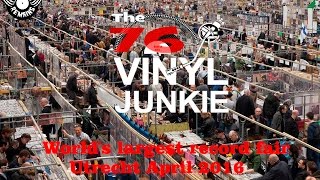 Worlds largest record fair Utrecht April 2016 Impression video [upl. by Hawthorn439]