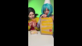 She Pranked Her with Fast Food 🍔😂 prank funny comedy [upl. by Catton734]