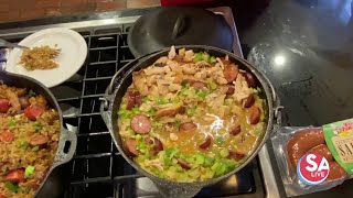 Recipe Authentic jambalaya for Mardi Gras  SA Live  KSAT 12 [upl. by Earehc]