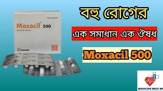 Moxacil 500 Bangla  moxacil 500 এর কাজ  Moxacil 500 mg capsule [upl. by Friedly733]