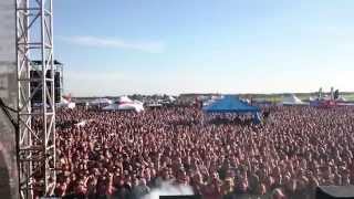 Crowd of over 15000 Singing quotDont Stop Believinquot at Sonic Boom 2015  Janesville Wisconsin [upl. by Nahseez]