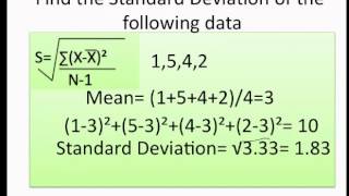 How to find the Range Variance and standard deviation [upl. by Ayian]