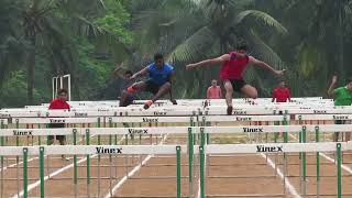 100 metres hurdles  JNV Thrissur Annual sports Meet 2023 [upl. by Akino]