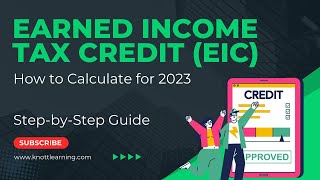 Earned Income Tax Credit for 2024 StepbyStep Guide [upl. by Thomey]