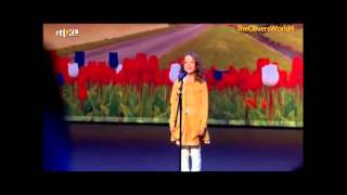 Amira Willighagen age 9 sings two opera songs live on stage [upl. by Sass701]