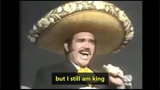 English Vicente Fernández  El rey The king [upl. by Oag]