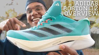 Adidas Boston 12 Unboxing amp Overview  My New Plated Long Run Shoe [upl. by Ainiger]