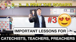 Important Lessons for Catechists Teachers and Preachers [upl. by Nniroc]