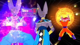 Beerus Legendary Finish DB Legends Mod  Dragon Ball Ultimate Tenkaichi Tag Team Mods [upl. by Affrica]