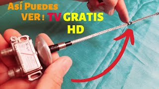 Así puedes ver todos los canales gratis en el televisor Smart TV o un televisor antiguo [upl. by Mohkos279]