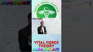 Vital Force Theory  NMDCAT  Shorts  Prof Wajid Ali Kamboh  WAK Entry Test [upl. by Weisman]