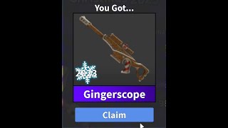 Claiming The Ancient GINGERSCOPE  Murder Mystery 2 Christmas Update [upl. by Hyrup128]