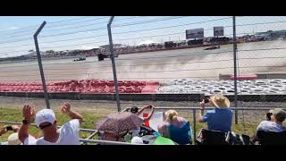 Max Verstappen crash 1st lap British GP [upl. by Alysoun]