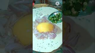 Mughlai Egg paratha recipe Bengali ranna recipe short cooking [upl. by Bartley242]