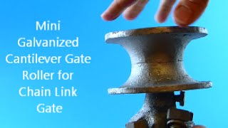 Mini Galvanized Cantilever Gate Roller for Chain Link Gate [upl. by Malliw]